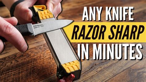 Slicing knife razor-sharp grinding
